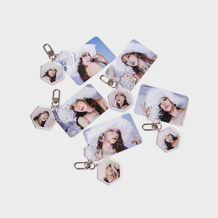 (G)I-DLE - SUPER LADY OFFICIAL MD ACRYLIC KEYRING PHOTOCARD SET 1 VER. - COKODIVE