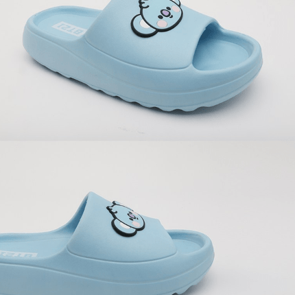 HAPPY FUR CHARACTER MD BT21 BABY JOY SLIPPERS