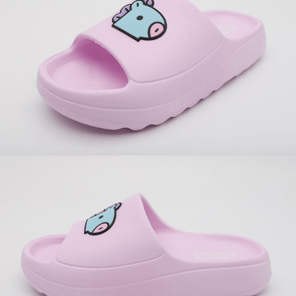 HAPPY FUR CHARACTER MD BT21 BABY JOY SLIPPERS