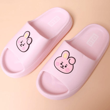 HAPPY FUR CHARACTER MD COOKY / 230 BT21 BABY JOY SLIPPERS