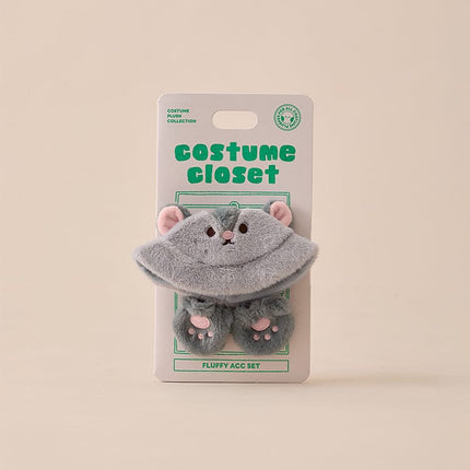 BT21 - BABY FLUFFY COSTUME CLOSET BUCKET HAT SET - COKODIVE