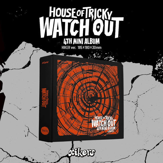 XIKERS - HOUSE OF TRICKY : WATCH OUT 4TH MINI ALBUM PHOTOBOOK HIKER VER