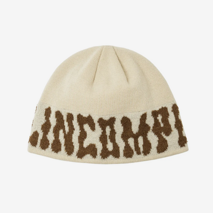 [BTS V PICK] POMPOM LOGO JACQUARD BEANIE (4 COLORS) - COKODIVE