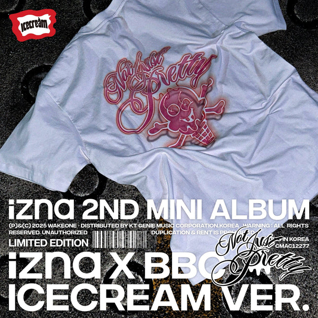 IZNA - NOT JUST PRETTY 2ND MINI ALBUM IZNA X BBC ICECREAM LIMITED EDITION VER - COKODIVE