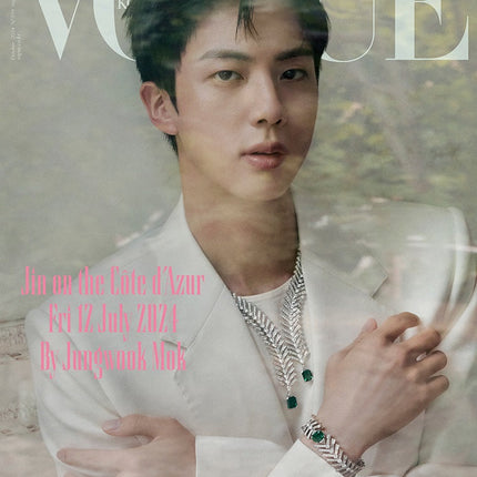 BTS JIN - VOGUE 2024 OCTOBER ISSUE C COVER - COKODIVE