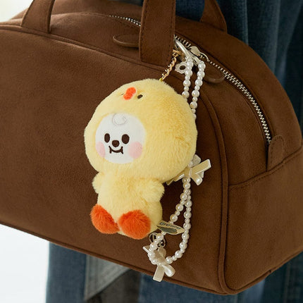 BT21 - BABY FLUFFY DOLL KEYRING - COKODIVE