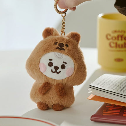 BT21 - BABY FLUFFY DOLL KEYRING