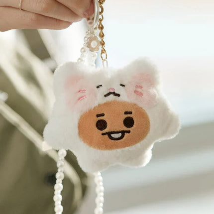 BT21 - BABY FLUFFY DOLL KEYRING