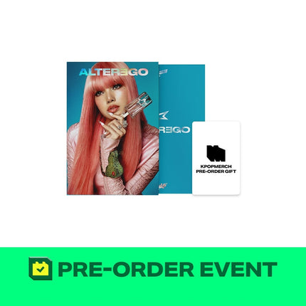 LISA - ALTER EGO SOLO DEBUT ALBUM KPOPMERCH GIFT PHOTOBOOK KIKI VER