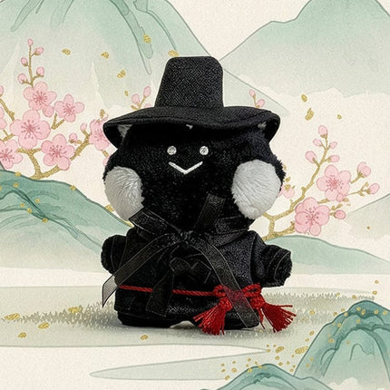 LINE FRIENDS MININI LENINI UNDERWORLD SAJA PLUSH KEYRING K-SOUVENIR - COKODIVE