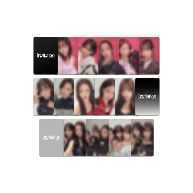 LE SSERAFIM - INVITATION VR CONCERT OFFICIAL MD LENTICULAR PHOTOCARD PACK - COKODIVE