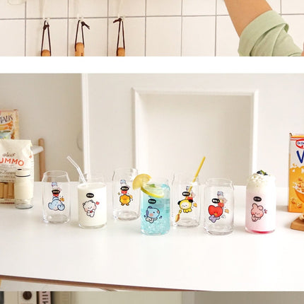LINE FRIENDS CHARACTER MD BT21 MININI GLASS CUP