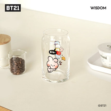 LINE FRIENDS CHARACTER MD BT21 MININI GLASS CUP