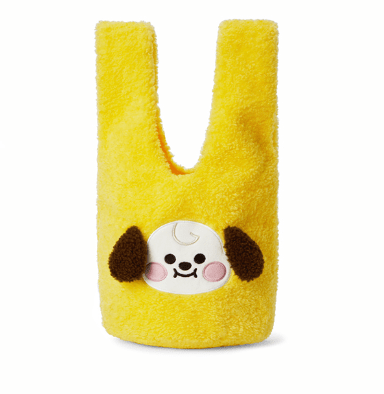 LINE FRIENDS CHARACTER MD TOTE BAG / CHIMMY BT21 BABY BOUCLE EDITION