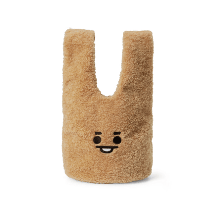 LINE FRIENDS CHARACTER MD TOTE BAG / SHOOKY BT21 BABY BOUCLE EDITION