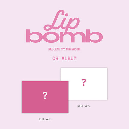 RESCENE - LIP BOMB 3RD MINI ALBUM PHOTOCARD QR VER RANDOM - COKODIVE