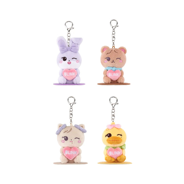 BLACKPINK - DEADLINE WORLD TOUR IN SEOUL OFFICIAL MD CHARACTER MAGNETIC PLUSH KEYRING - COKODIVE