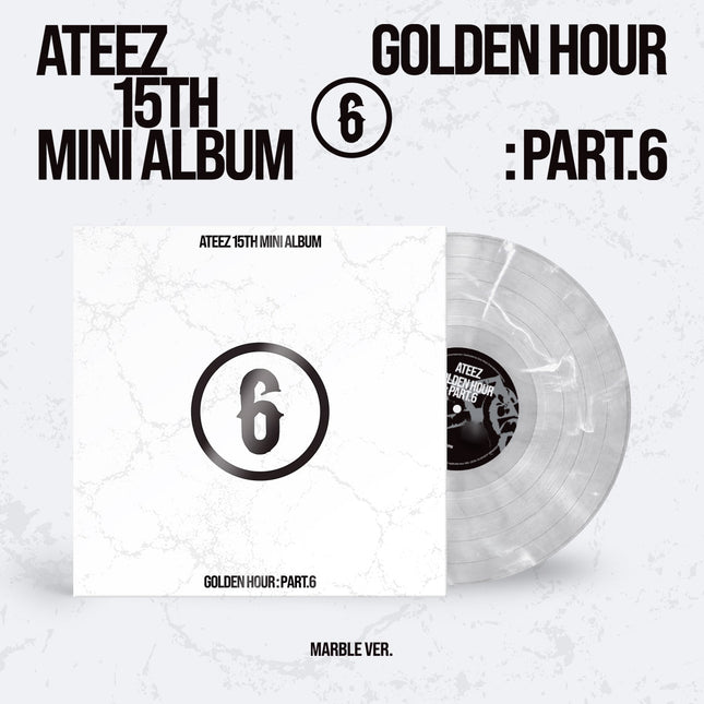 ATEEZ - GOLDEN HOUR : PART.6 15TH MINI ALBUM MARBLE VER - COKODIVE