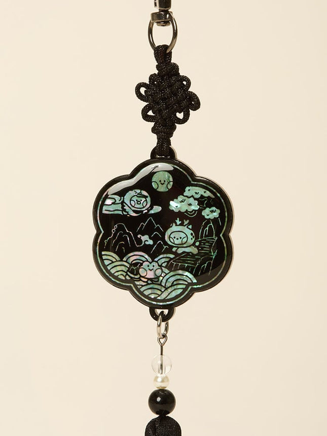 LINE FRIENDS MININI MOTHER-OF-PEARL NORIGAE CHARM K-SOUVENIR - COKODIVE