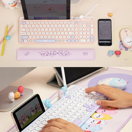 NARA HOME DECO CHARACTER MD BT21 MININI MULTI PAIRING KEYBOARD