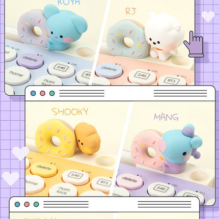 NARA HOME DECO CHARACTER MD BT21 MININI MULTI PAIRING KEYBOARD