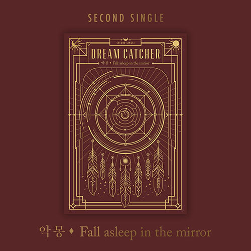 DREAMCATCHER - NIGHTMARE : FALL ASLEEP IN THE MIRROR 2ND SINGLE ALBUM PHOTOBOOK - COKODIVE