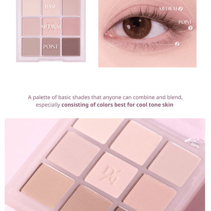 OLIVE YOUNG BEAUTY DASIQUE - SHADOW PALETTE