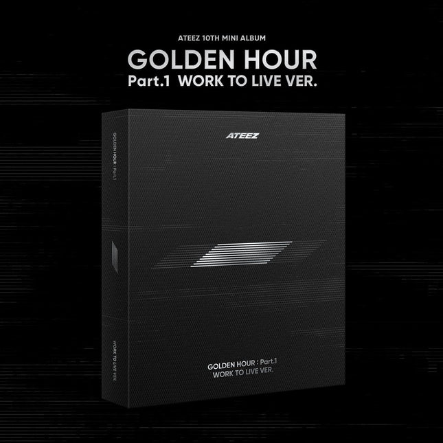 ATEEZ - GOLDEN HOUR : PART.1 10TH MINI ALBUM WORK TO LIVE VER - COKODIVE