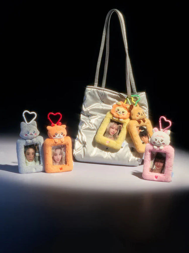 I-DLE - WE ARE OFFICIAL MD PHOTO CARD HOLDER DOLL KEYRING - COKODIVE