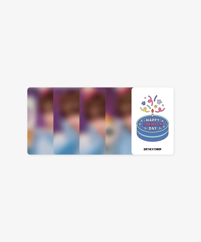 BOYNEXTDOOR - HAPPY JAEHYUN DAY OFFICIAL MD PHOTO CARD SET - COKODIVE