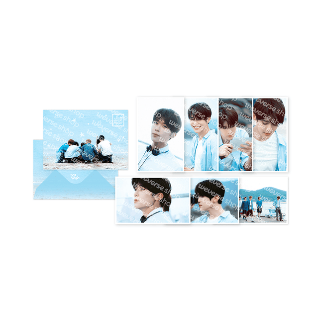 NCT WISH - FIND YOUR COLOR POP UP OFFICIAL MD PHOTO SET - COKODIVE