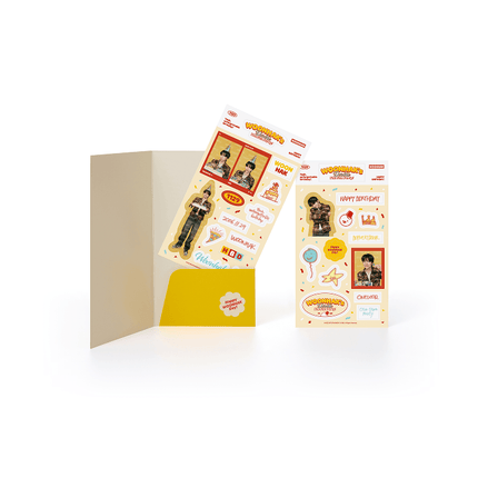 BOYNEXTDOOR - WOONHAK'S DOUBLE THE FUN PARTY PHOTO STICKER SET - COKODIVE