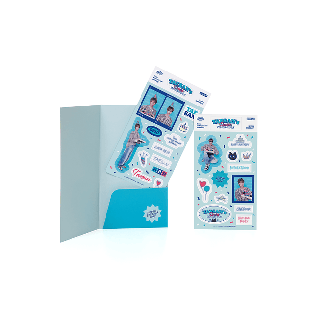 BOYNEXTDOOR TAESAN - TAESAN'S DOUBLE THE FUN PARTY OFFICIAL MD PHOTO STICKER SET - COKODIVE