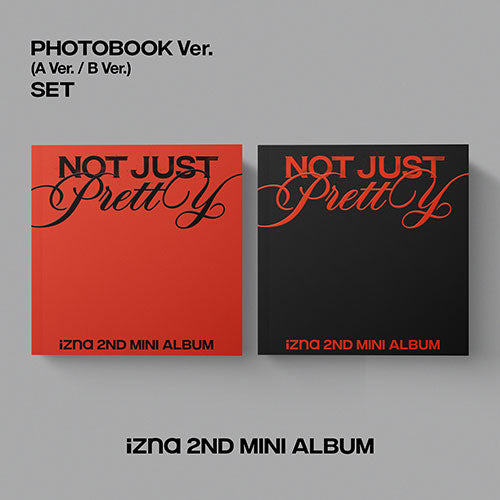 IZNA - NOT JUST PRETTY 2ND MINI ALBUM PHOTOBOOK VER SET - COKODIVE