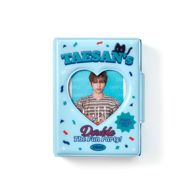 BOYNEXTDOOR TAESAN - TAESAN'S DOUBLE THE FUN PARTY OFFICIAL MD PHOTO CARD CASE - COKODIVE