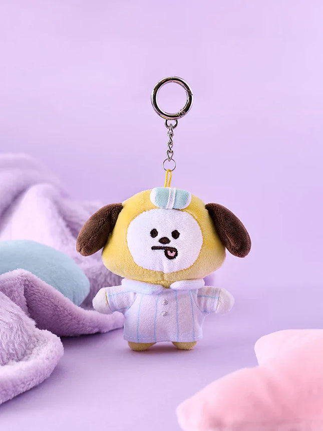BT21 - SWEET DREAMS EDITION NEW BASIC PAJAMA PLUSH KEYRING - COKODIVE