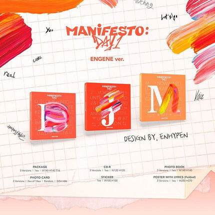 [PR] Apple Music ALBUM ENHYPEN - ALBUM MANIFESTO DAY 1 (ENGENE VER.)