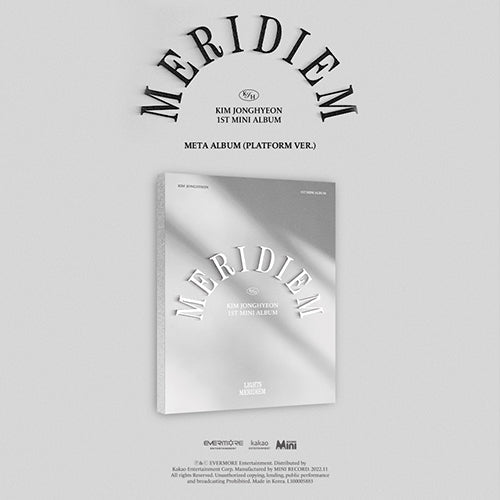 [PR] Apple Music ALBUM KIM JONGHYEON NUEST - MERIDIEM META 1ST MINI ALBUM (PLATFORM VER.)