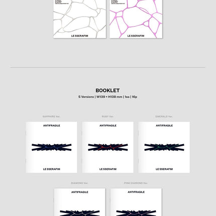 [PR] Apple Music ALBUM LE SSERAFIM - ANTIFRAGILE 2ND MINI ALBUM (COMPACT VER.)