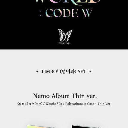 [PR] Apple Music ALBUM NATURE - NATURE WORLD CODE W NEMO ALBUM THIN VER. 3RD MINI ALBUM