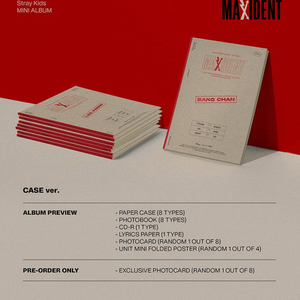 [PR] Apple Music ALBUM RANDOM ver. STRAY KIDS - MAXIDENT 7TH MINI ALBUM (CASE VER.)