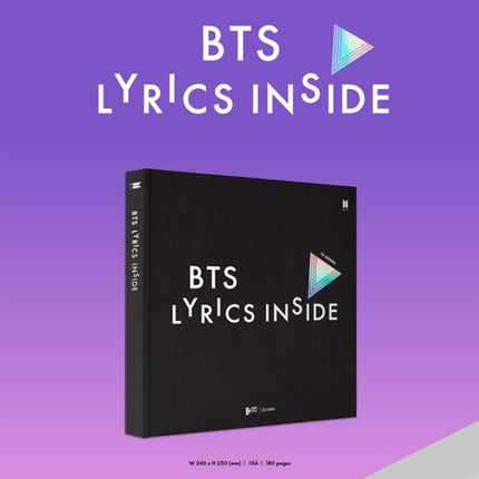 [PR] Weverse Shop BOOK BTS - LYRICS INSIDE