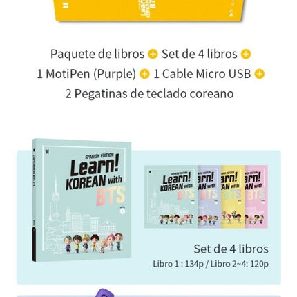 [PR] Weverse Shop MD BTS - LEARN KOREAN WITH BTS SPANISH EDITION