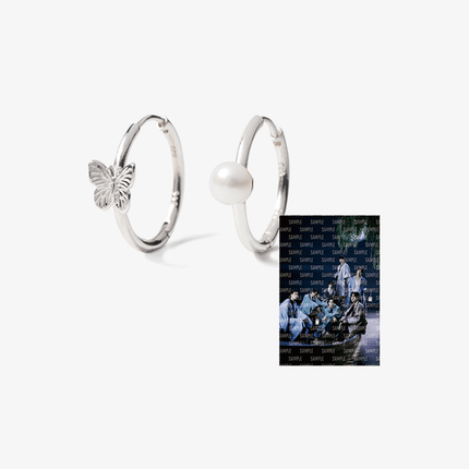 [PR] Weverse Shop MD EARRINGS (SILVER) / NO OPTION (SINGLE ITEM) BTS - 2022 DALMAJUNG OFFICIAL MD