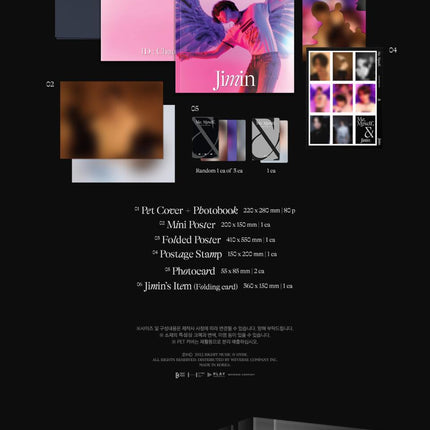 [PR] Weverse Shop PHOTO BOOK JIMIN - SPECIAL 8 PHOTO FOLIO ME MYSELF AND JIMIN ID CHAOS