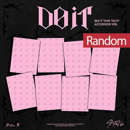 STRAY KIDS - DO IT SKZ IT TAPE ALBUM YES24 GIFT ACCORDION VER RANDOM