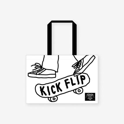 KICKFLIP - FLIP IT, KICK IT! POP-UP STORE OFFIAL MD REUSABLE BAG - COKODIVE