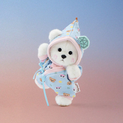 SEVENTEEN BONGBONGEE X TEDDY TALES BONGBONG BEAR SERENITY PAJAMA SET (XS) - COKODIVE