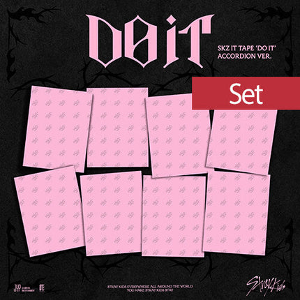 STRAY KIDS - DO IT SKZ IT TAPE ALBUM YES24 GIFT ACCORDION VER SET