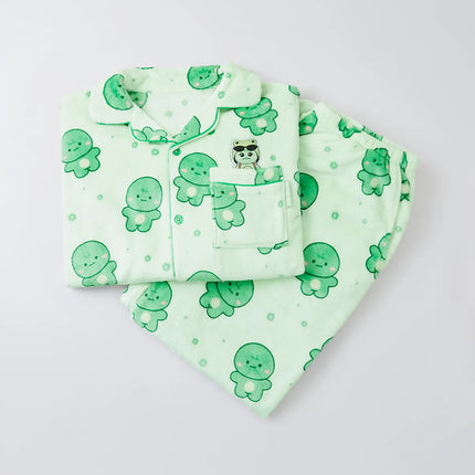 MONMUNGCHI X - SLEEPING PAJAMAS LIGHT GREEN - COKODIVE